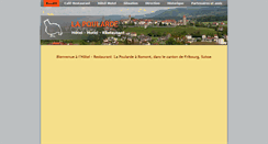 Desktop Screenshot of lapoularde.com